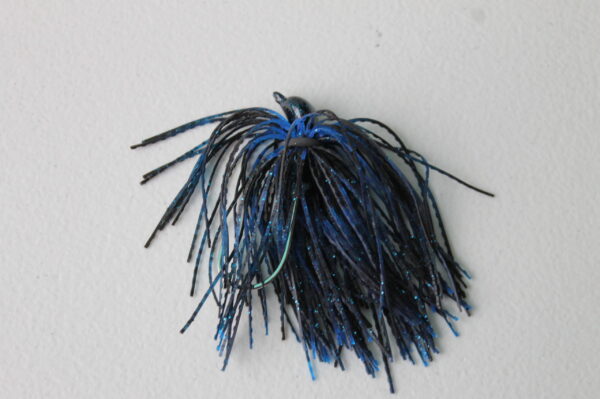 Swim Jig- Black and Blue - Image 2