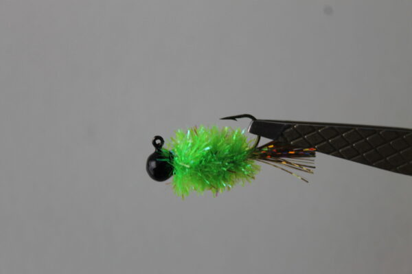 Crappie/Panfish Jig- Green and Copper, 1/16 oz - Image 4