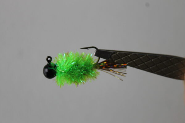 Crappie/Panfish Jig- Green and Copper, 1/16 oz - Image 5