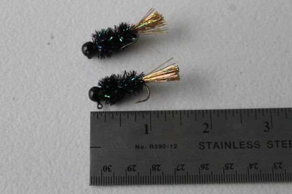 Crappie/Panfish Jig- Black, 1/16 oz - Image 2